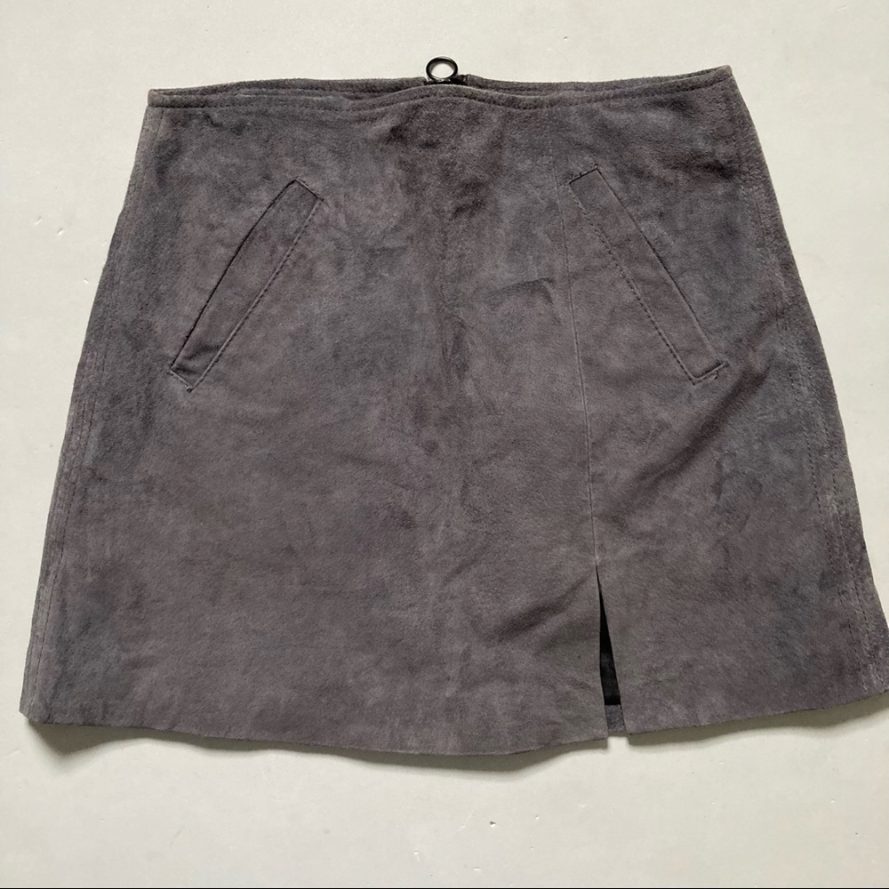 BlankNYC 100% Leather Skirt